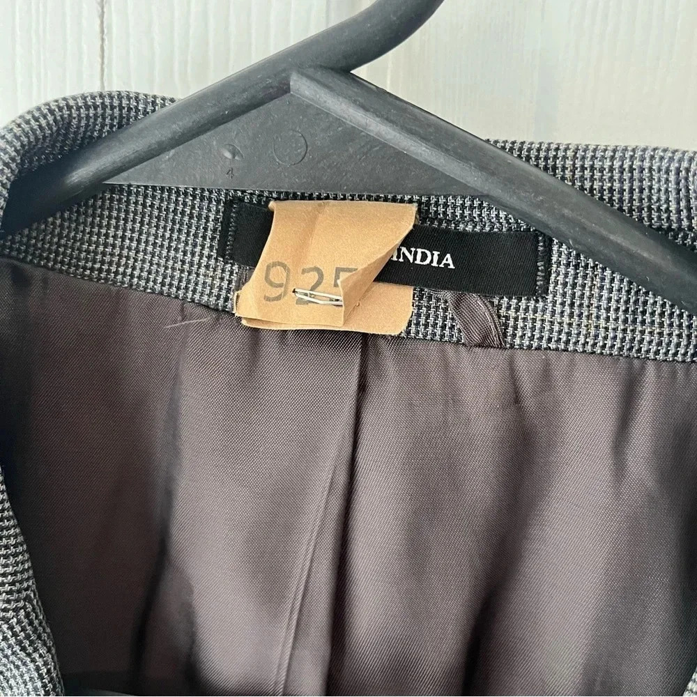 RALPH Ralph Lauren Sport Coat Jacket 44L Black Wool/Silk 2-Button - Picture 4 of 8